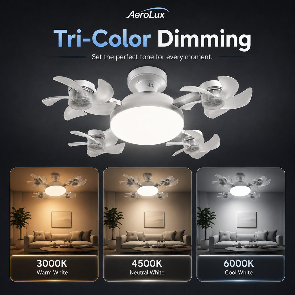 AeroLux™ Four-Blade Ceiling Fan